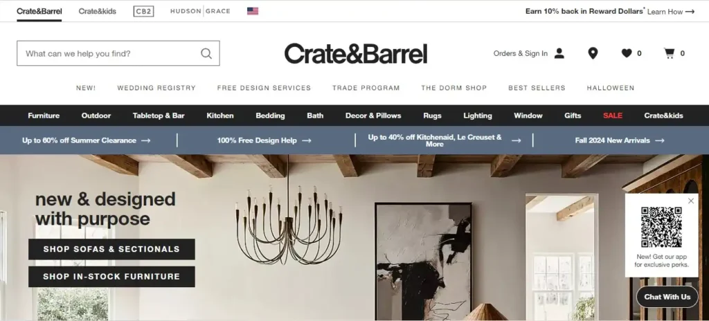 Crate and Barrel Return Policy