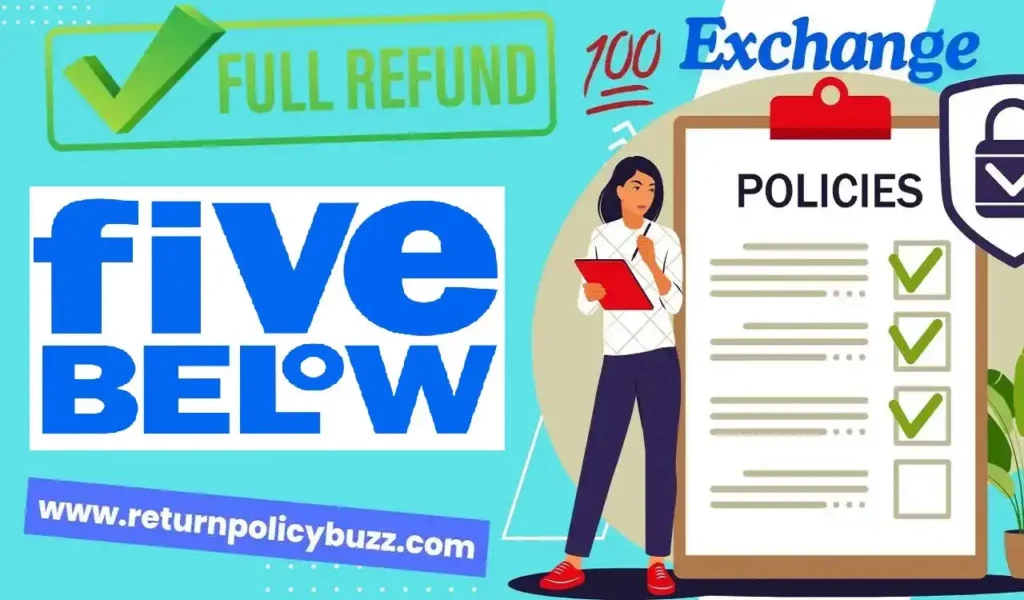 Five Below Return Policy