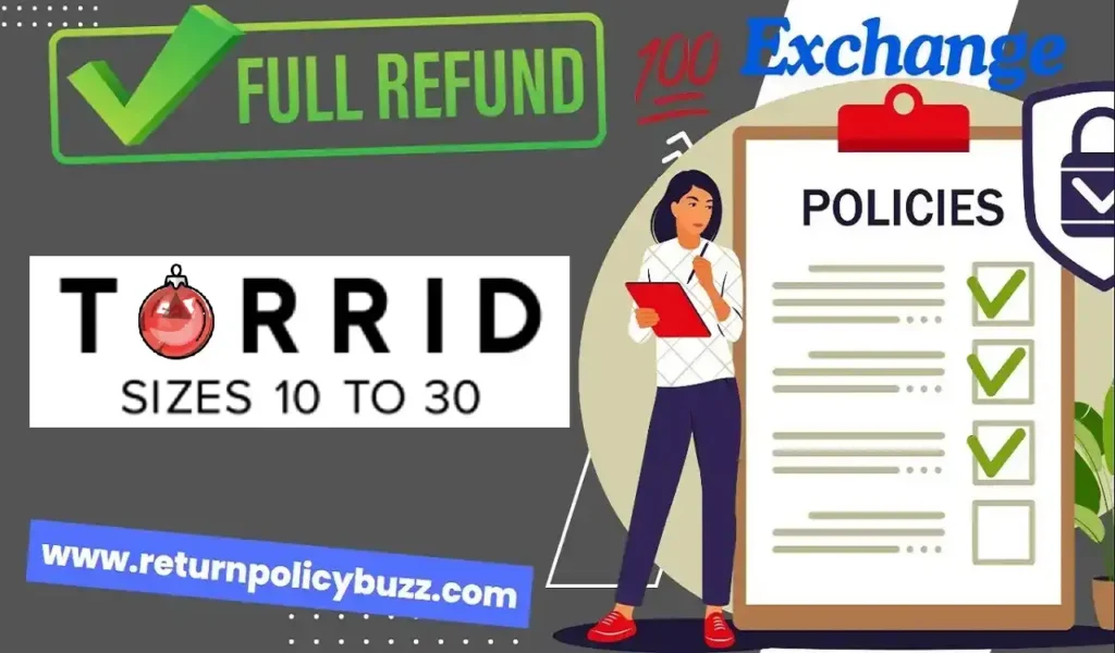 Torrid return policy